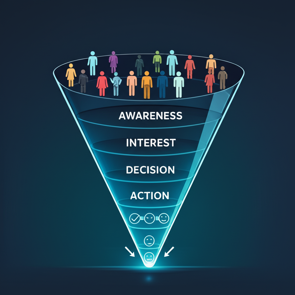 Template de Funil de Vendas